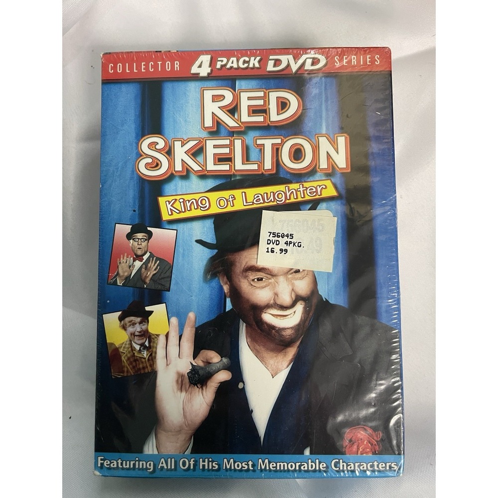 Red Skelton King Of Laughter DVD 4-Disc Lot BRAND NEW Box Set FOUR Movies Comedy